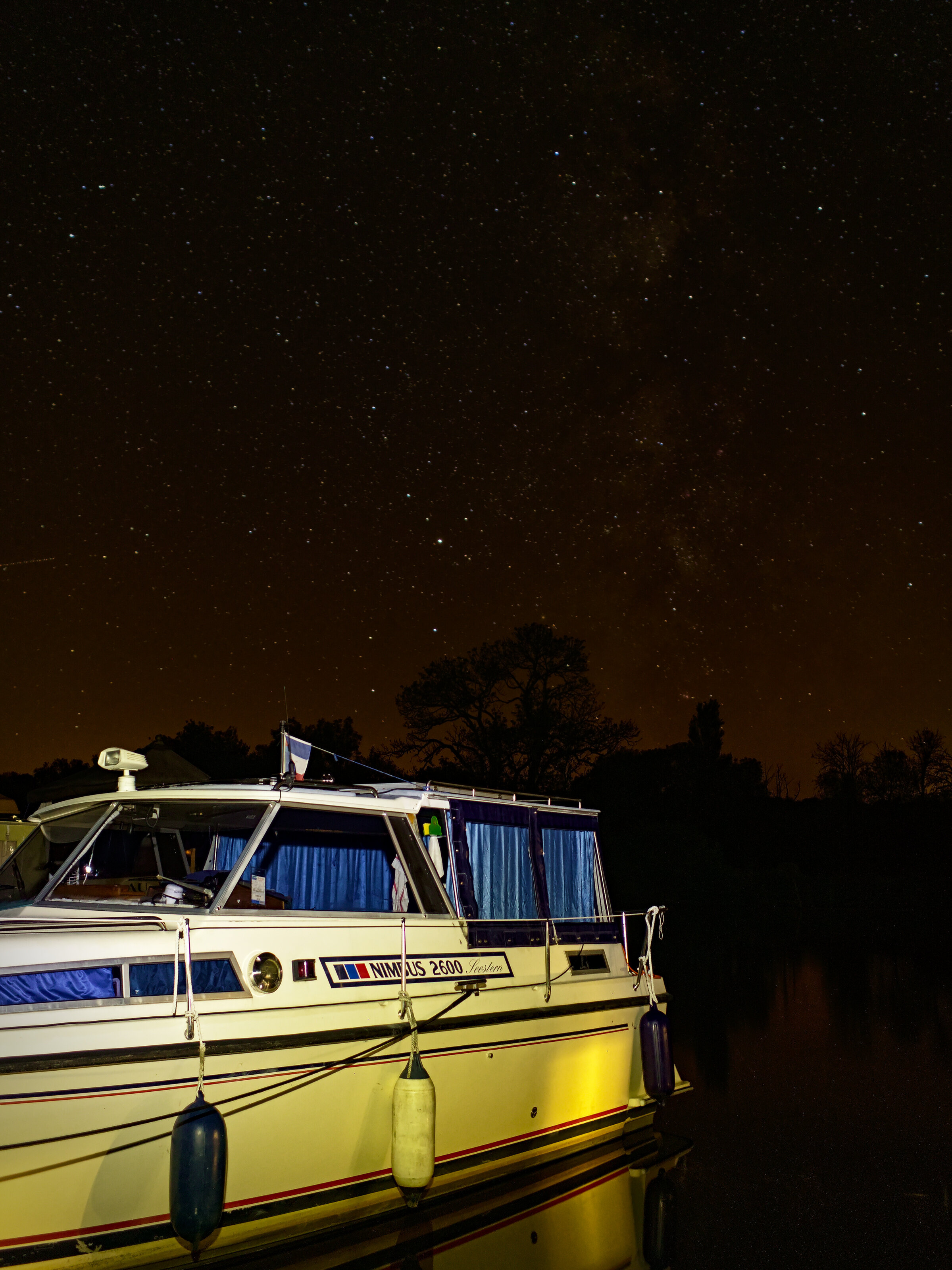 Under a Starry Night Sky