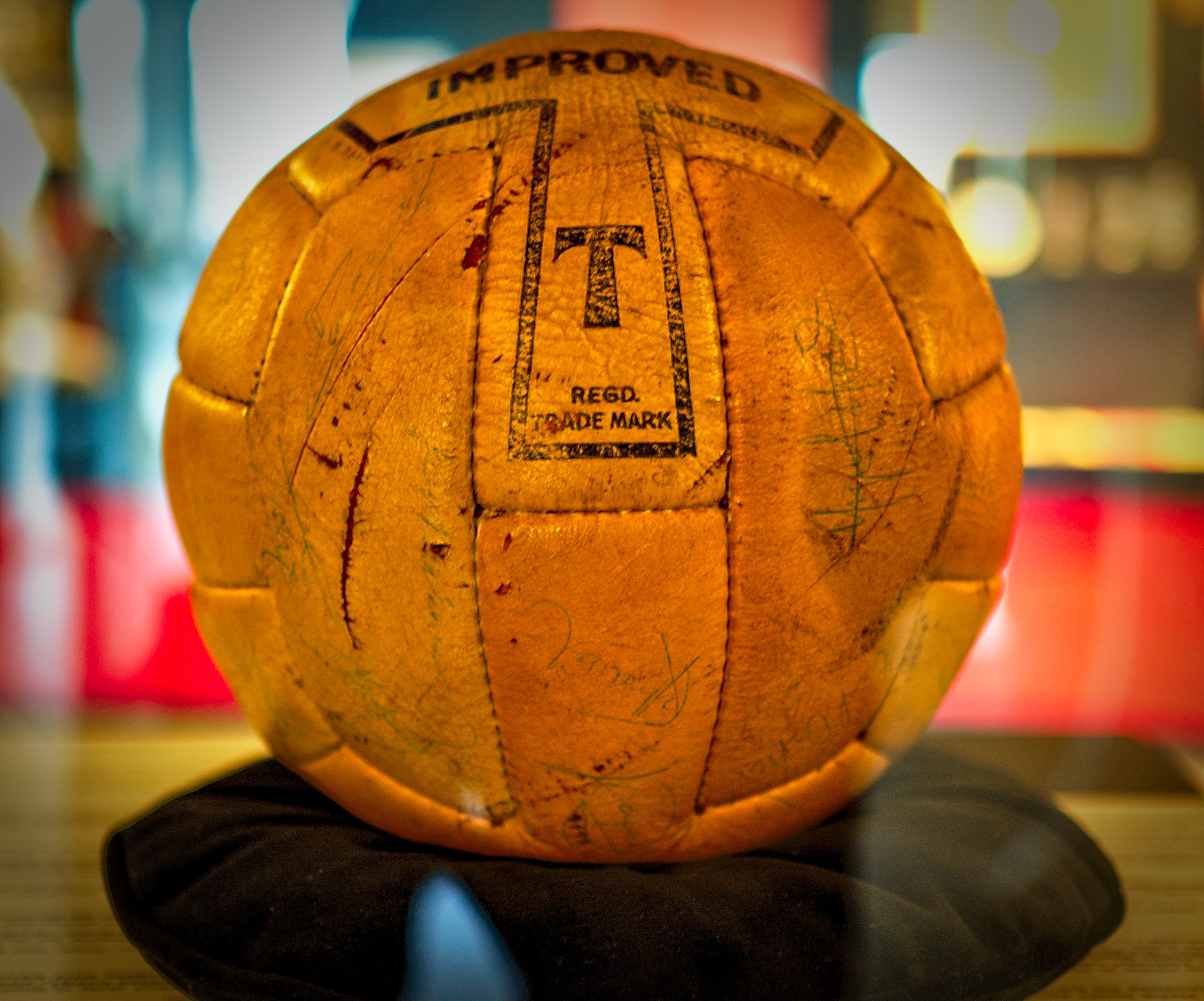 Original Ball of the European Cup Final of 1960