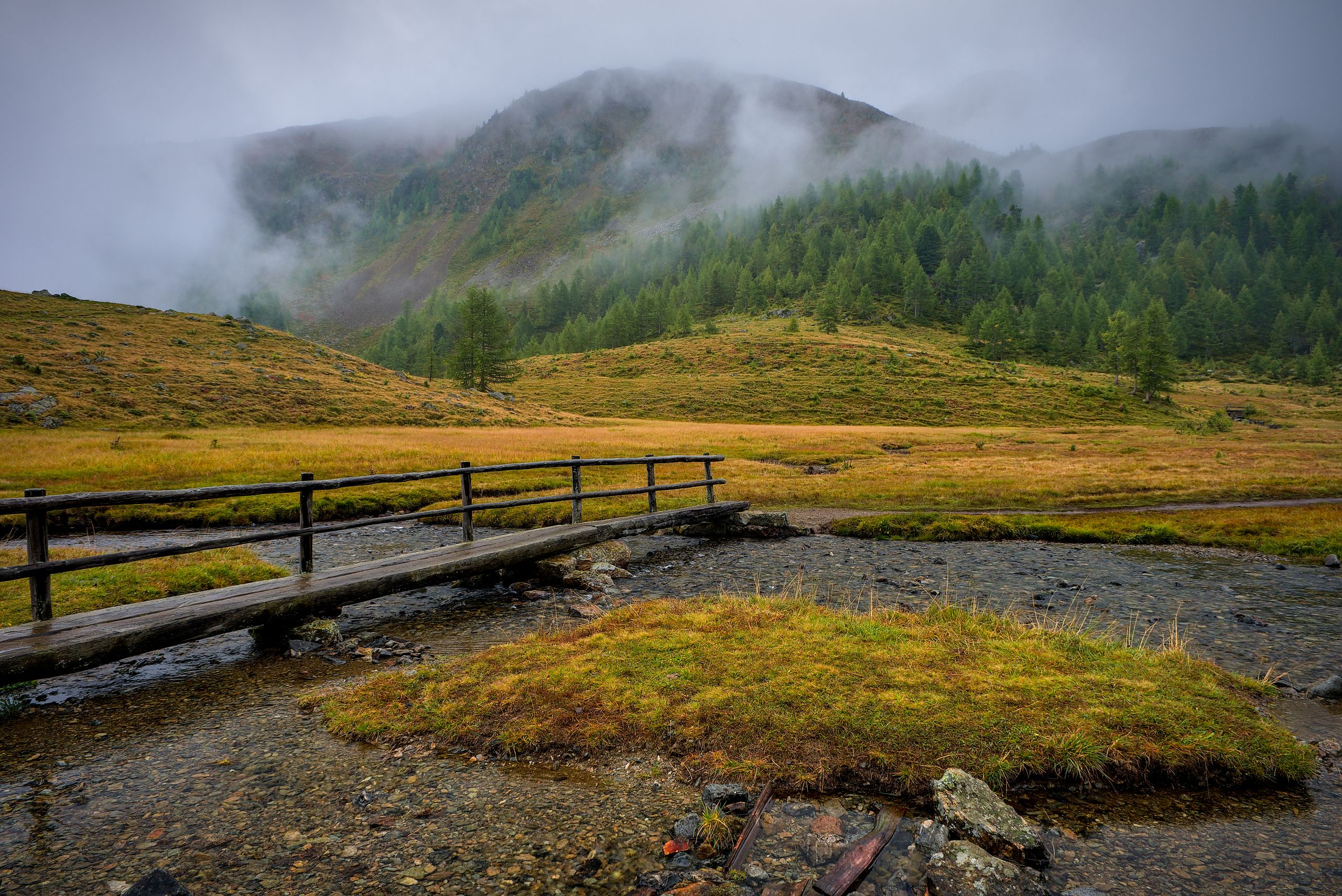 Bridge Across Mountain Creek