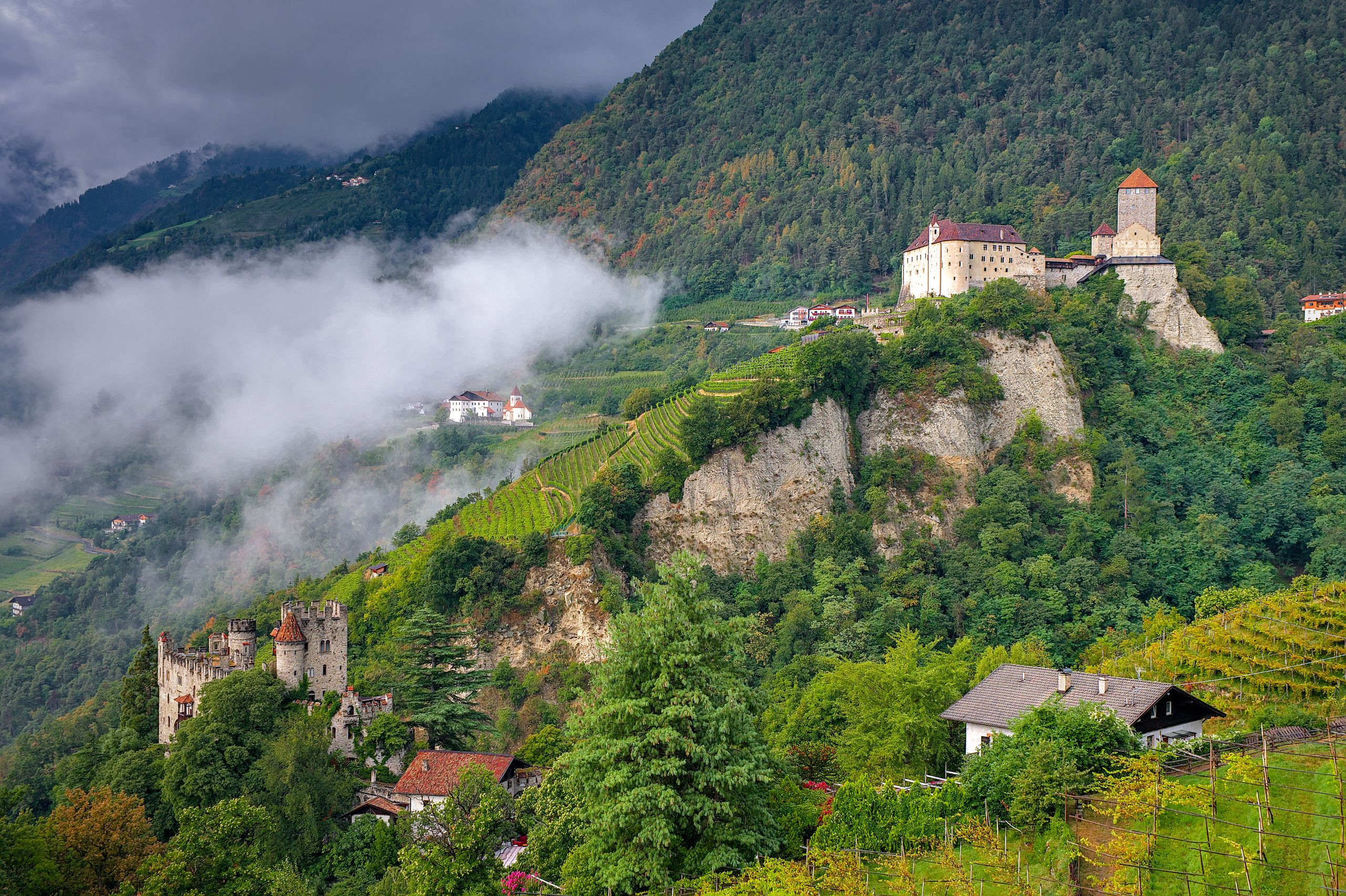 Tyrol Castle and Brunnenburg