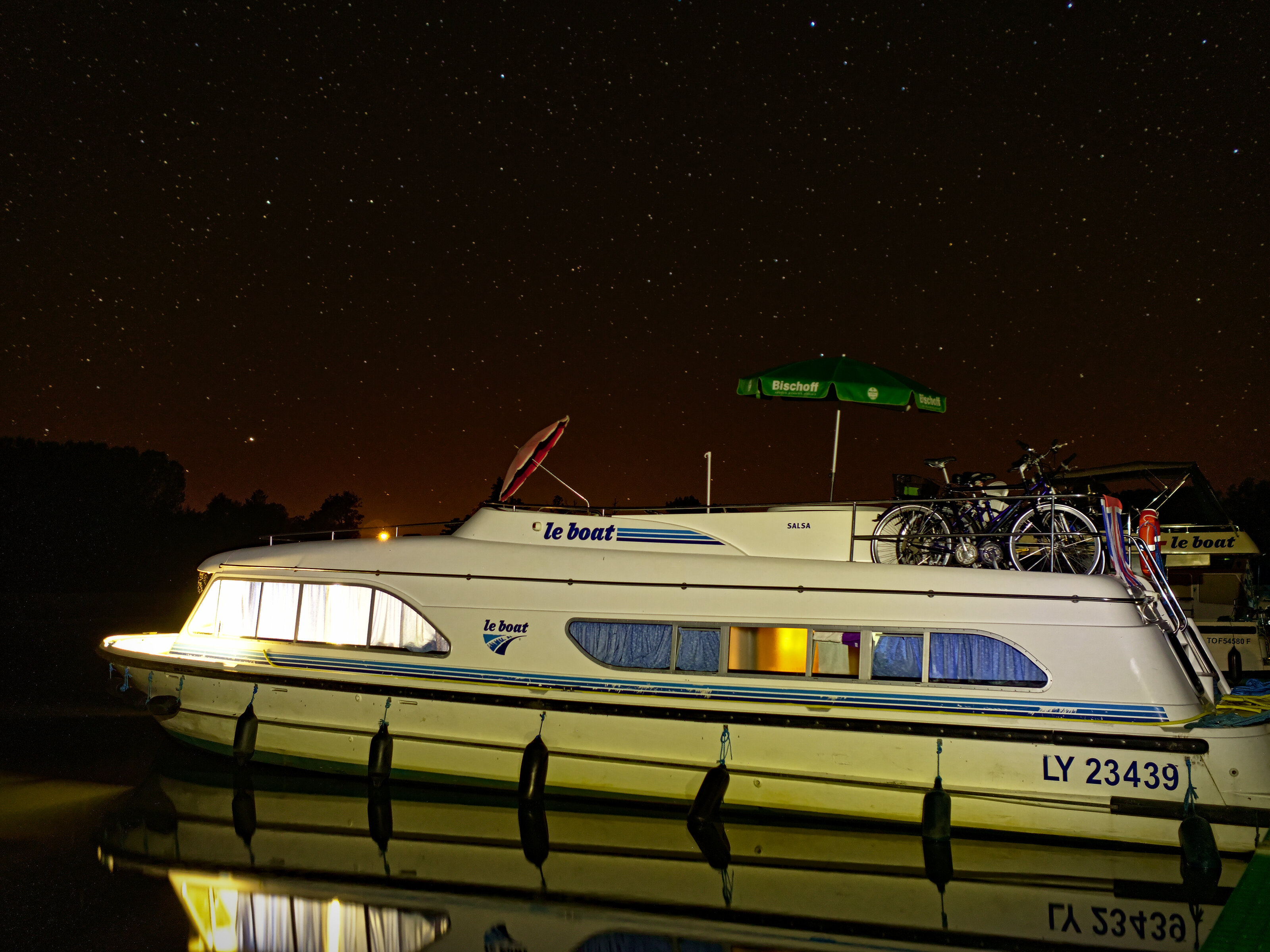 Under a Starry Night Sky