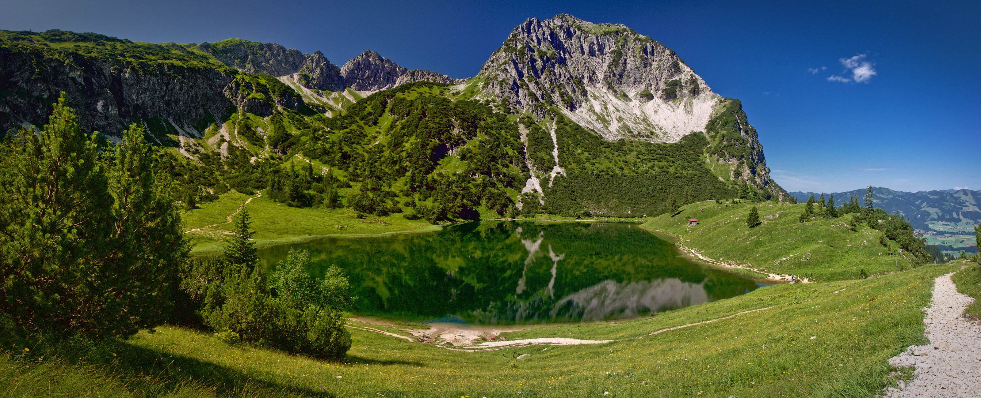 Unterer Gaisalpsee & Rubihorn