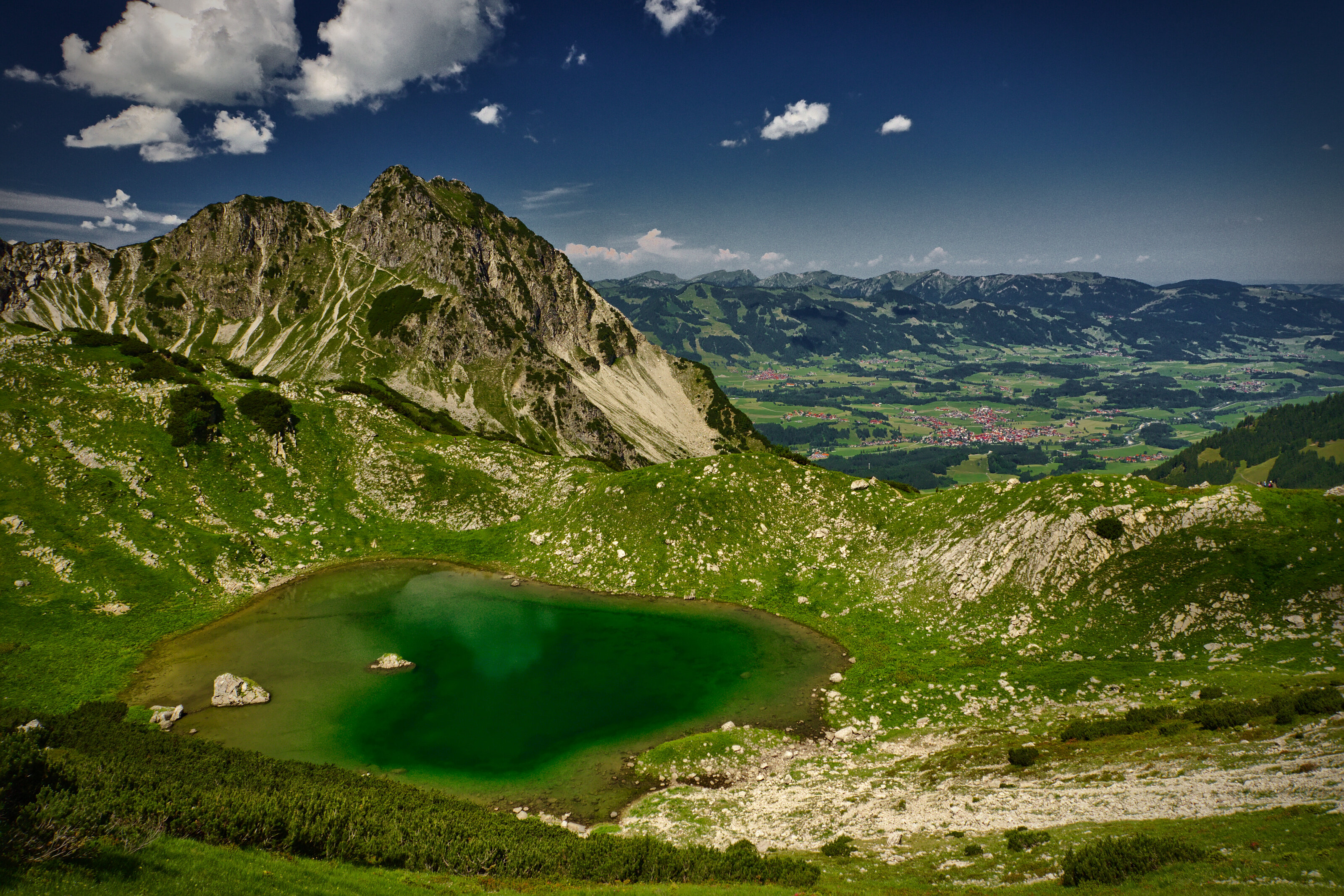 Oberer Gaisalpsee & Rubihorn