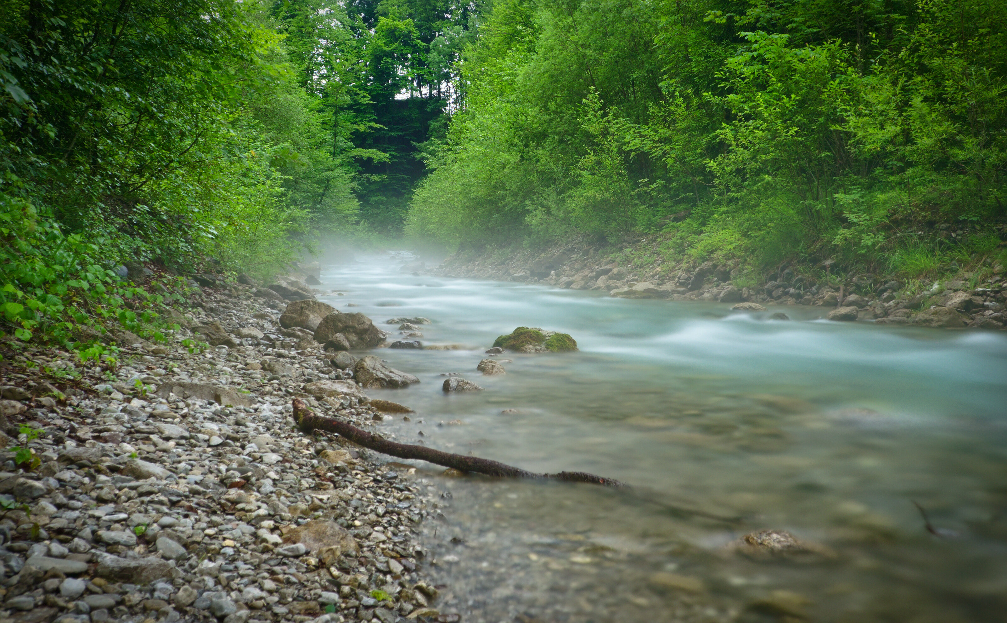 Mist Rising over the Cold Waters