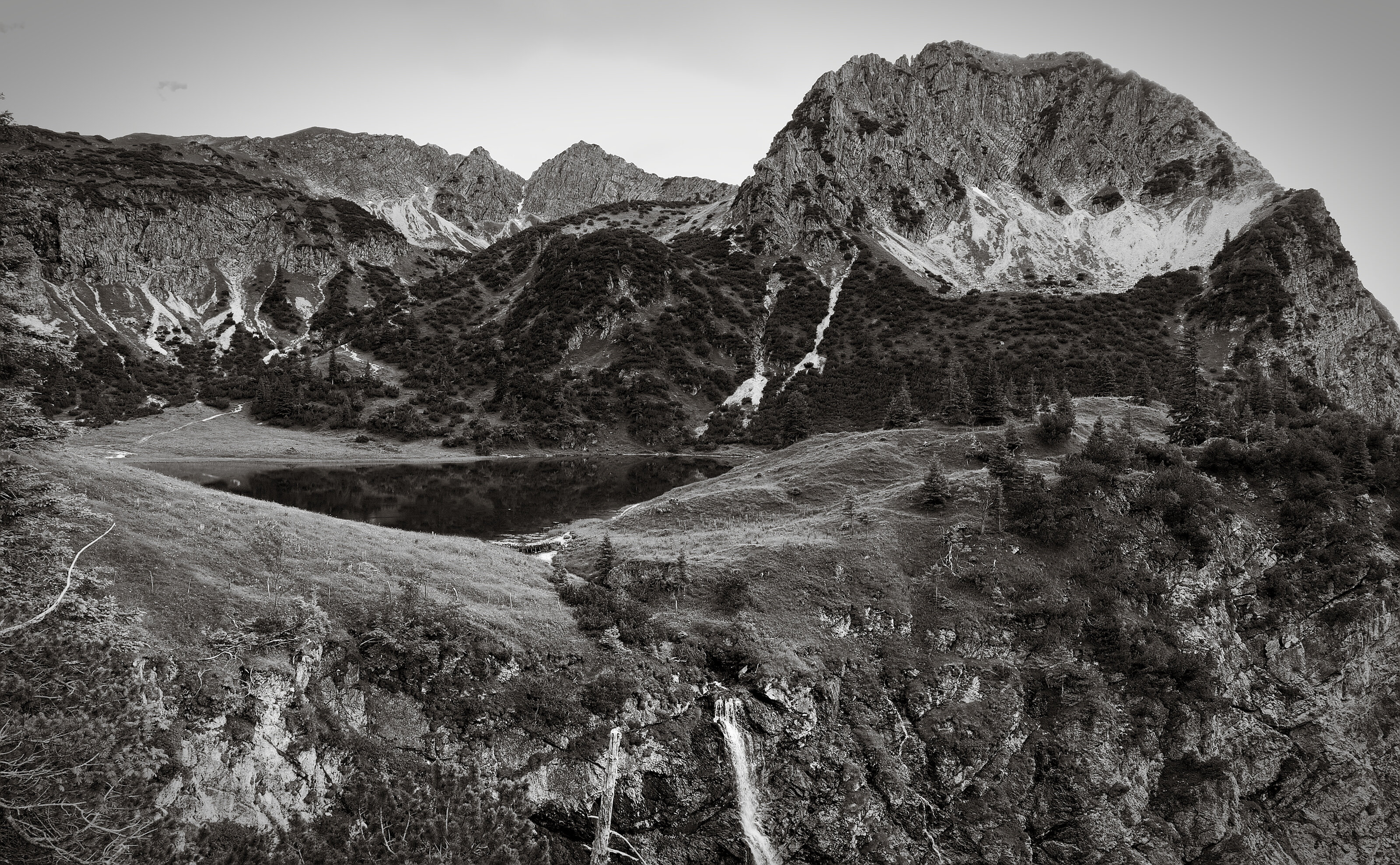 Unterer Gaisalpsee & Rubihorn