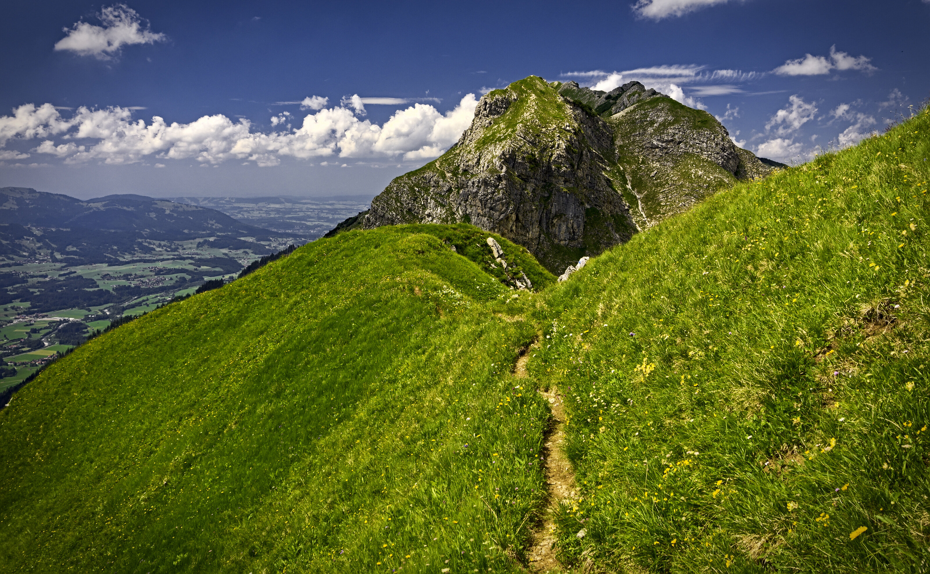 Ascent to the Entschenkopf
