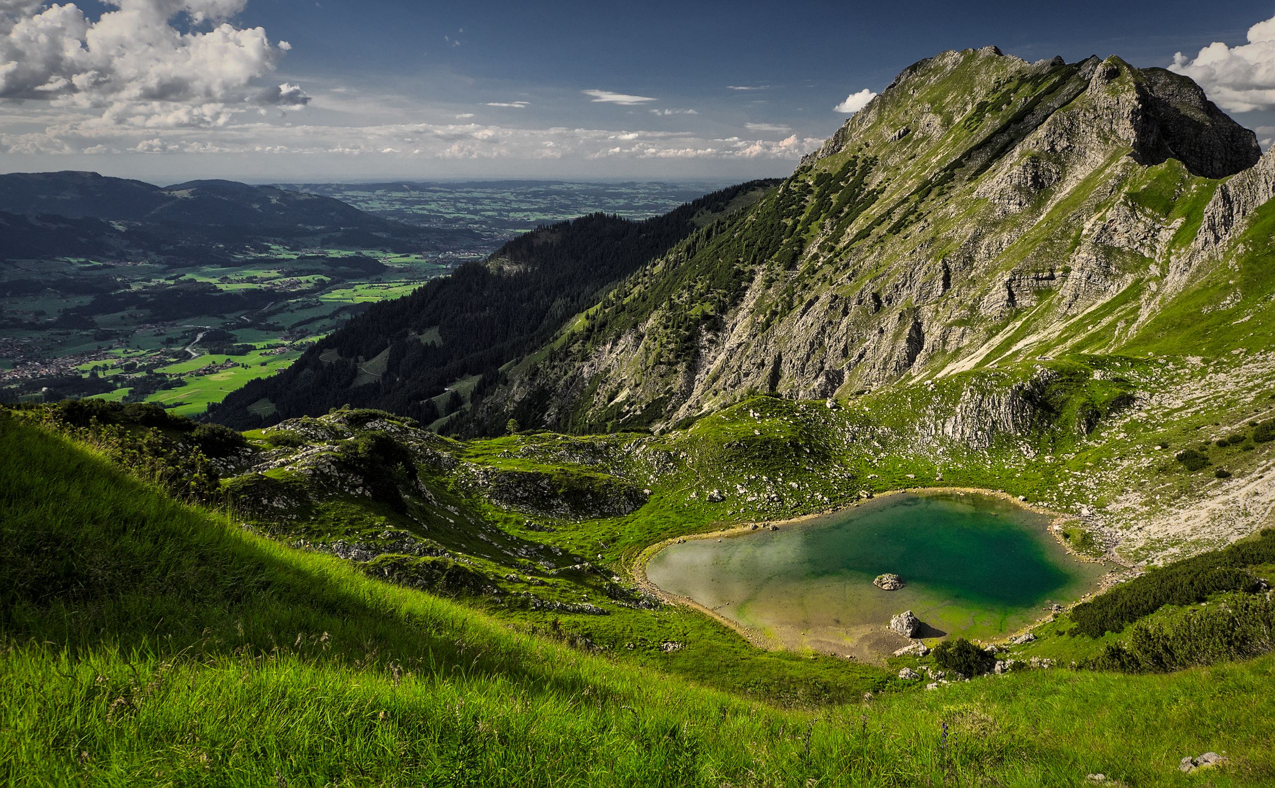 Oberer Gaisalpsee / Entschenkopf