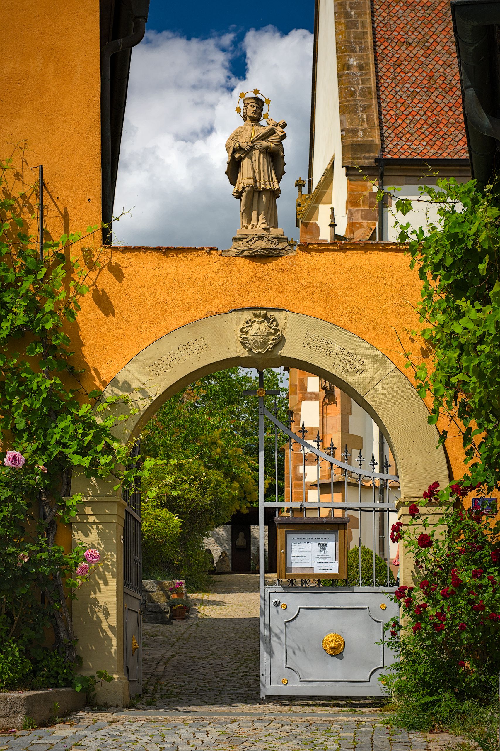 Gate to Maria im Weingarten