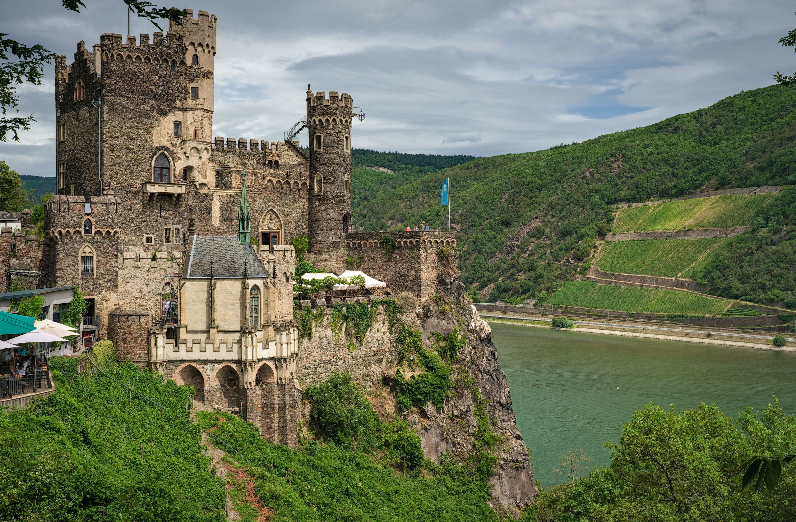Rheinstein Castle on the Rhine