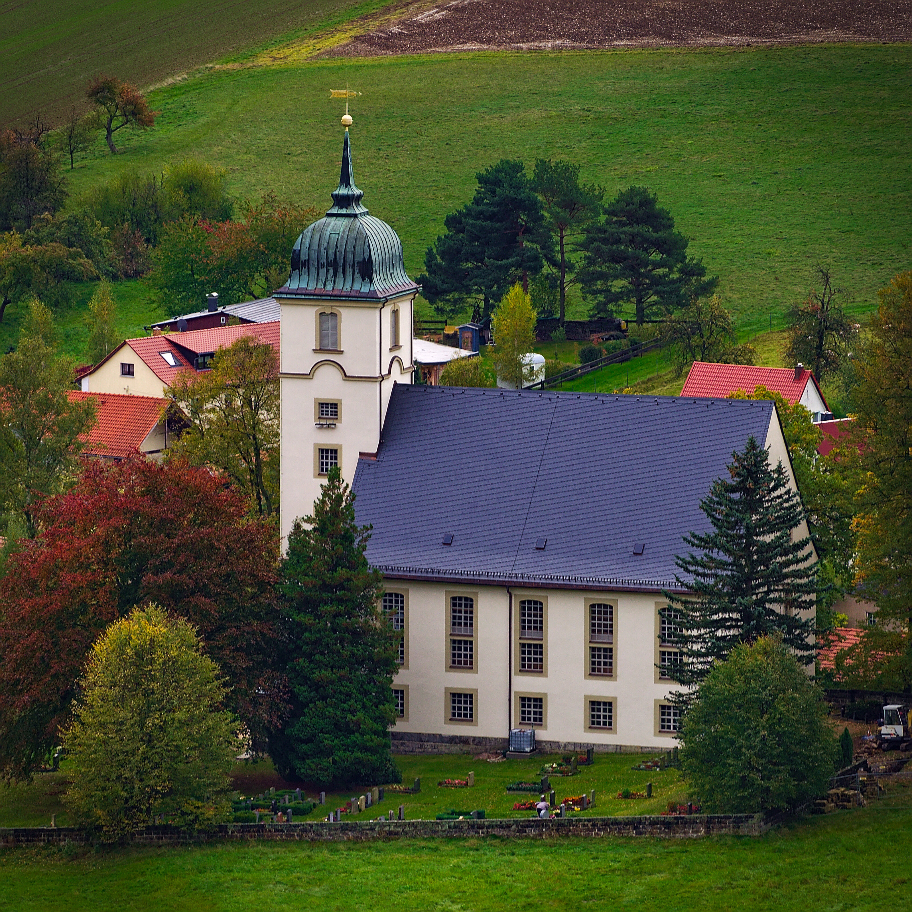 Papstdorf Church
