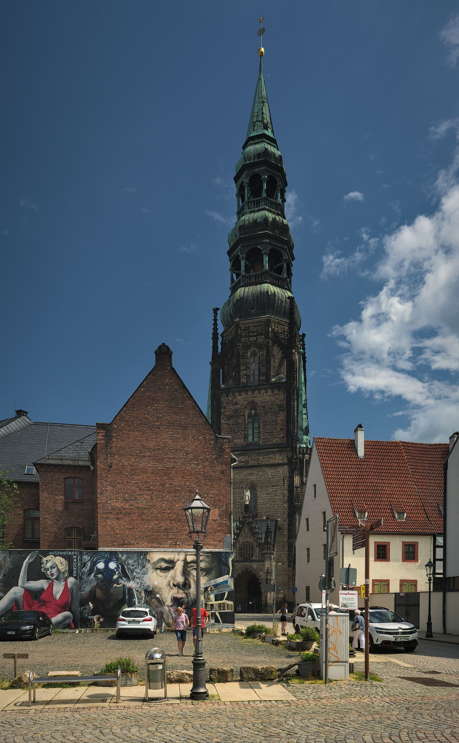 Wall Art and the Tower of St Mary