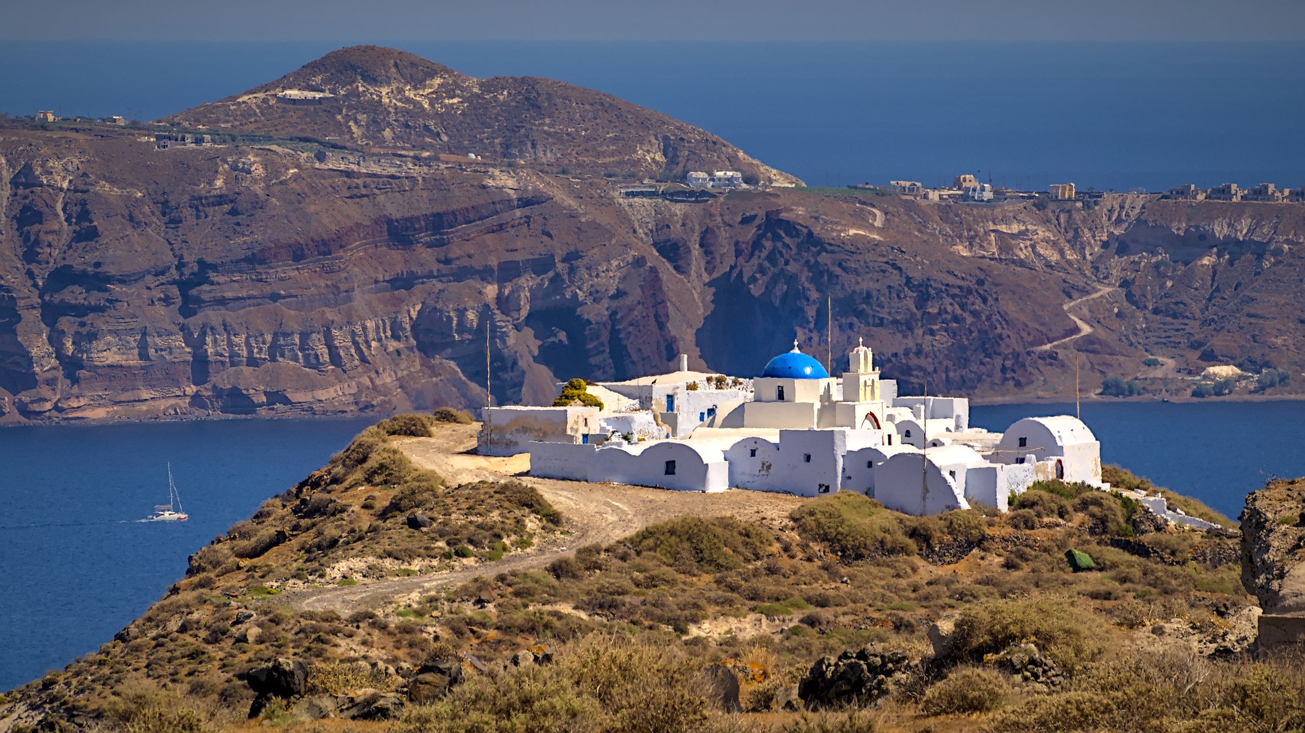 Iera Moni Kimisis Theotokou, Thirasia