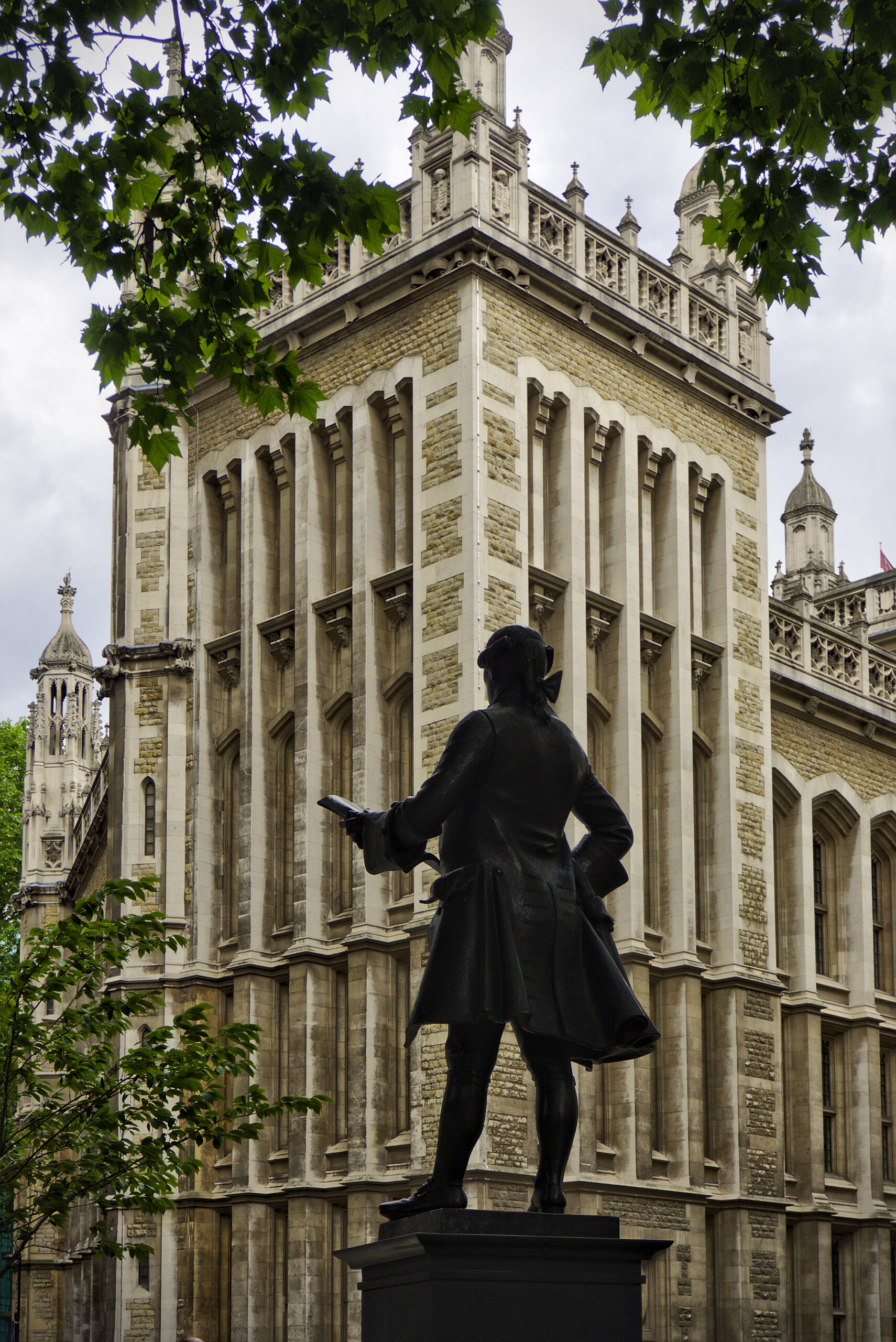 John Wilkes Statue on Fetter Lane