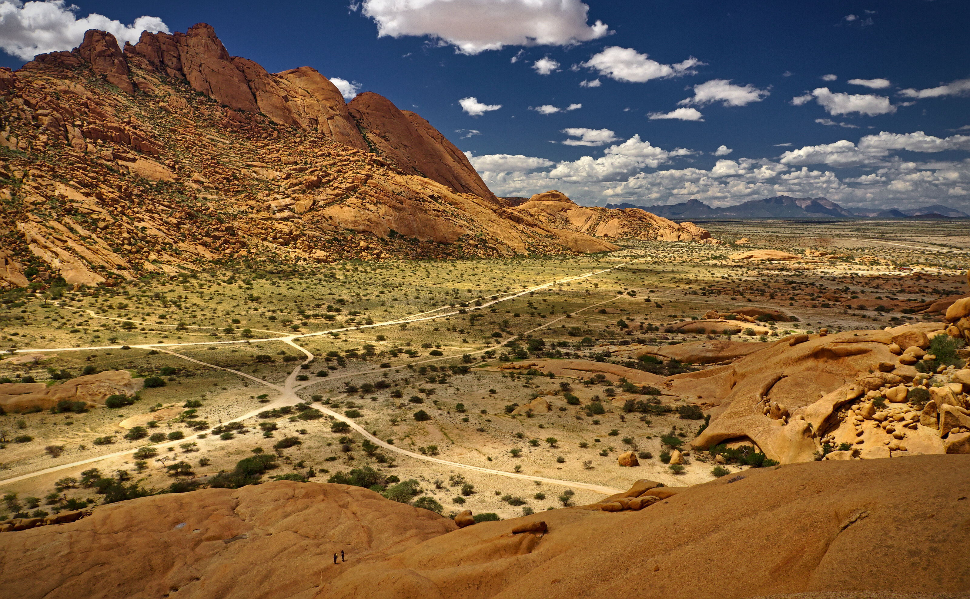 View Of The Pontok Mountains