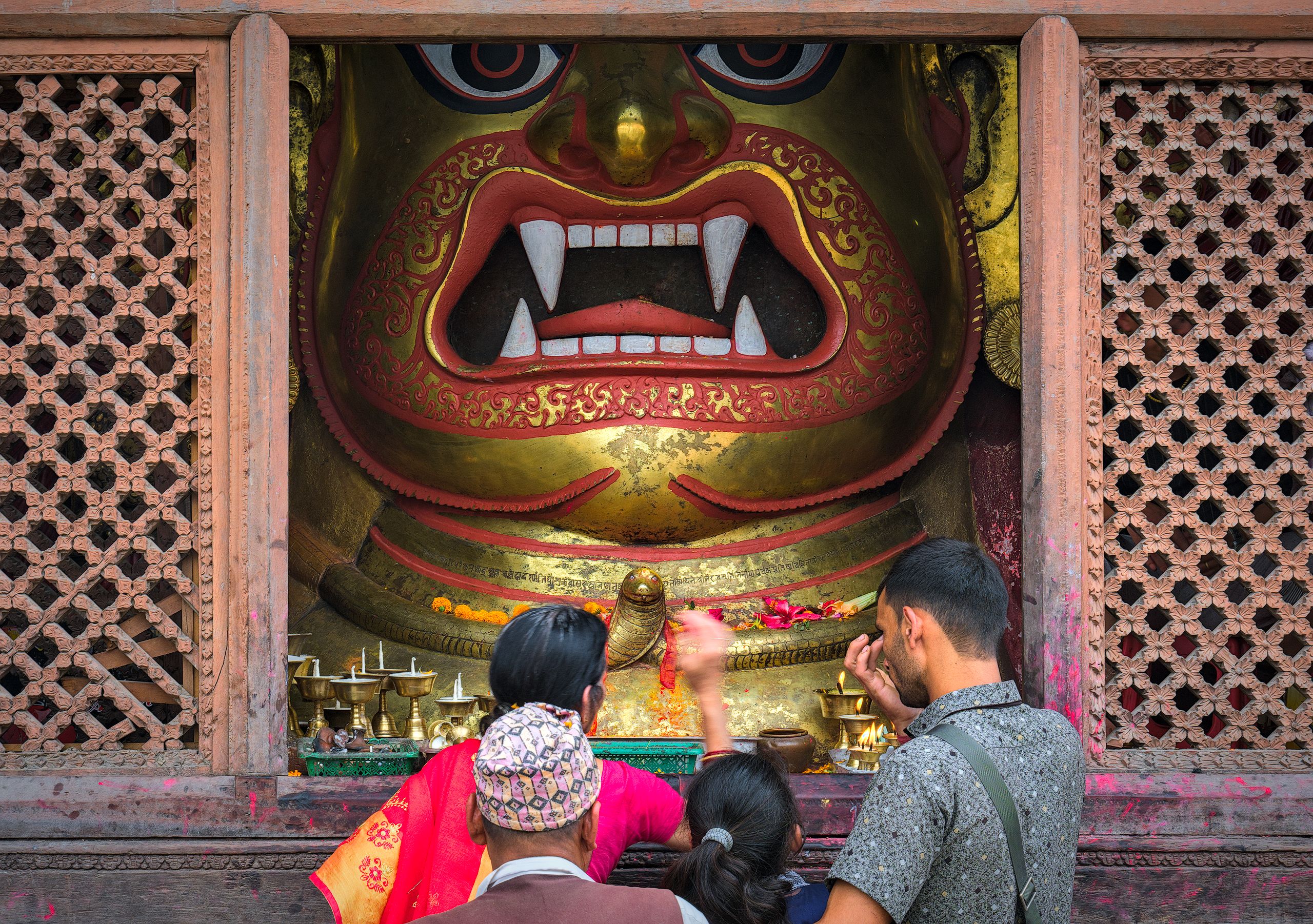 Sweta Bhairav, Hanuman Dhoka