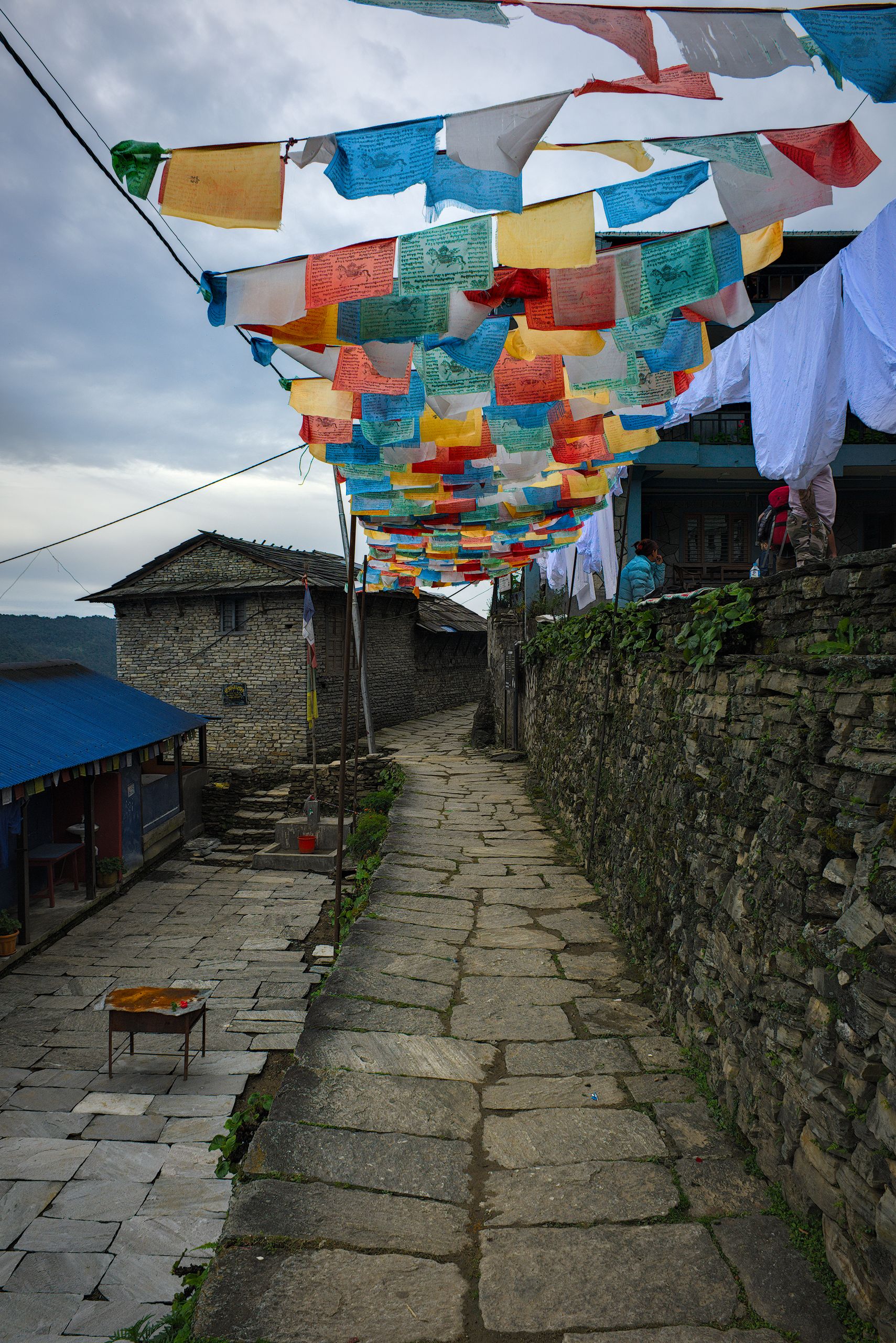 Prayer Flags in Ghandruk