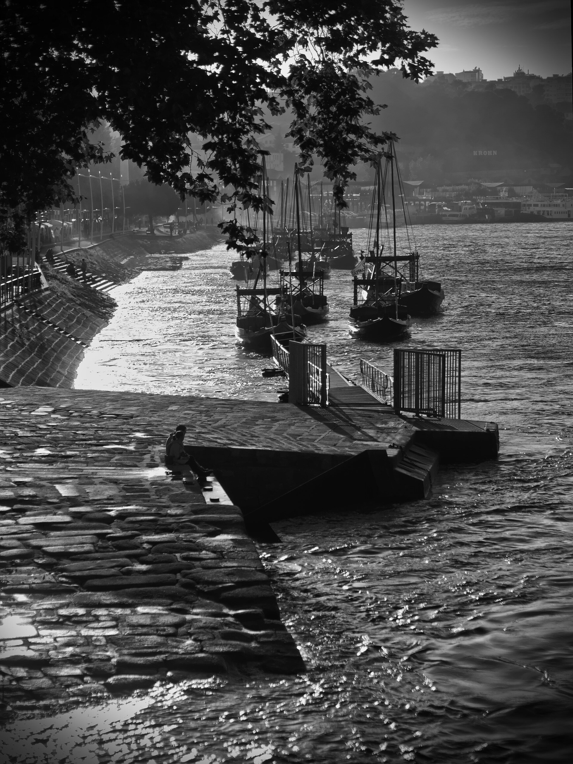 Port boats on the Rio Douro