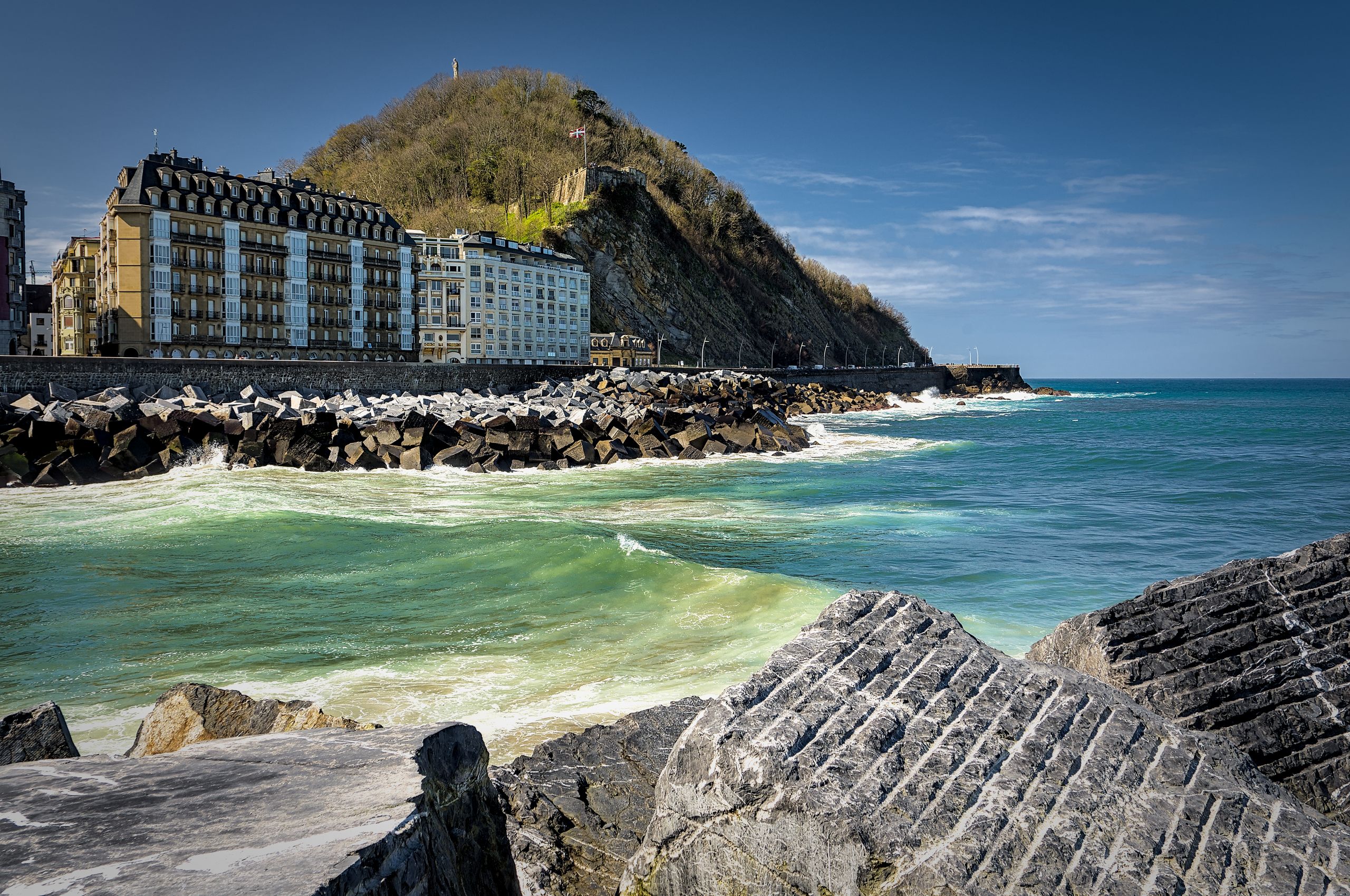 Desembocadura Del Rio Urumea